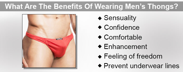 What are the Benefits of Wearing Men's Thongs? – Mensuas