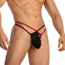 Good Devil GDU038 Dual Cross Strings Accessory Alluring Men's Underwear