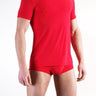Olaf Benz OB105844  Red 1202 V-Neck T-Shirt