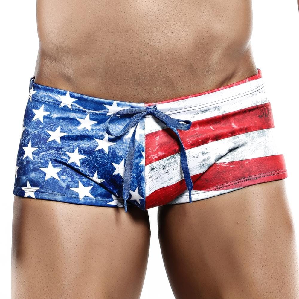 Cover Male CMG010 USA Flag Boxer Trunk – Mensuas
