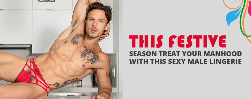 This festive season treat your manhood with sexy male lingerie