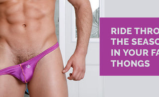 Ride through the season in your favorite undies
