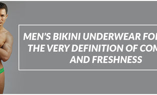 Men's bikini - The very definition of comfort and freshness