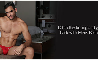 Ditch the boring and get your game back with Mens Bikini Underwear