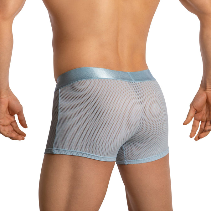 Agacio Boxer Mesh Trunks with Pouch AGG085 Stylish Men's Intimate Apparel