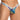 Daniel Alexander DAK076 Thong with animal print and transparency Irresistible Sexy Underwear