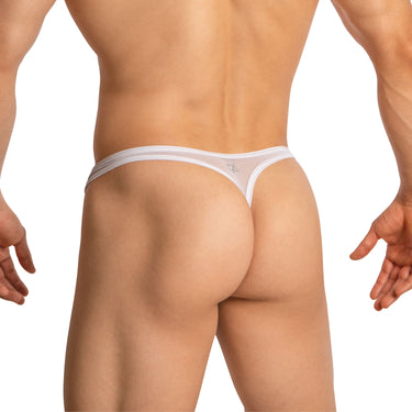 Daniel Alexander DAK076 Thong with animal print and transparency Tempting Men's Underwear Collection