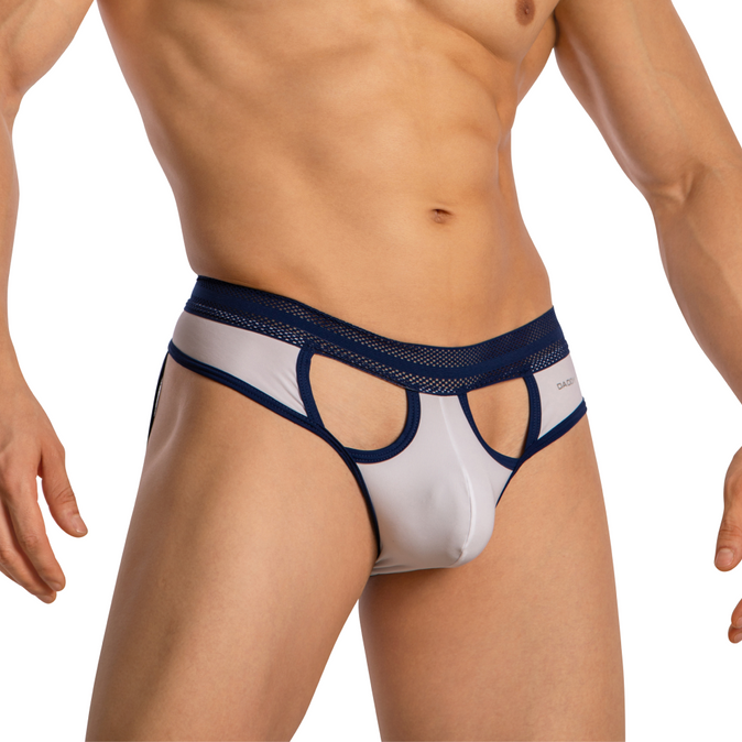 Daddy DDE064 Revealing Stylish Jockstrap Modern Male Lingerie