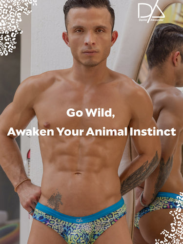 Mensuas Collection Banner of Daniel Alexander's Animal Print Collection Launch