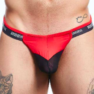 Good Devil Translucent elastic Thong for men GDK073