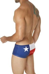 Mensuas MN8019 Texas Flag Swim Boxer