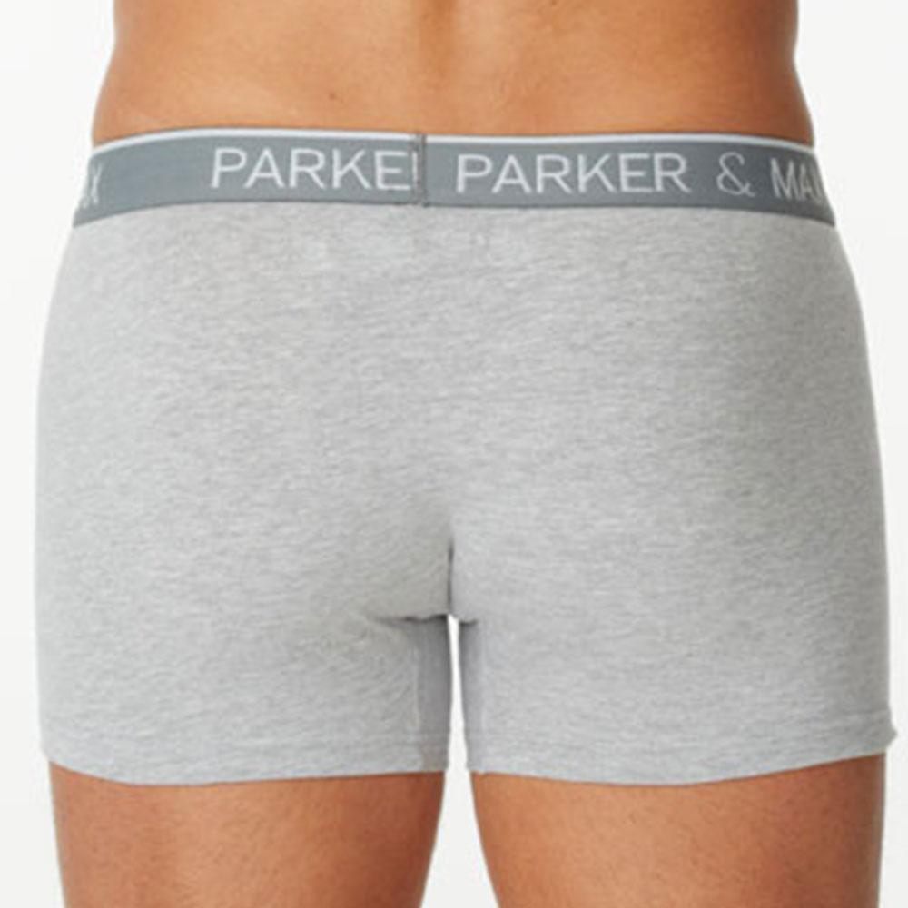 Parker & Max PMFPCS  Classic Cotton Stretch Boxer Brief  Heather
