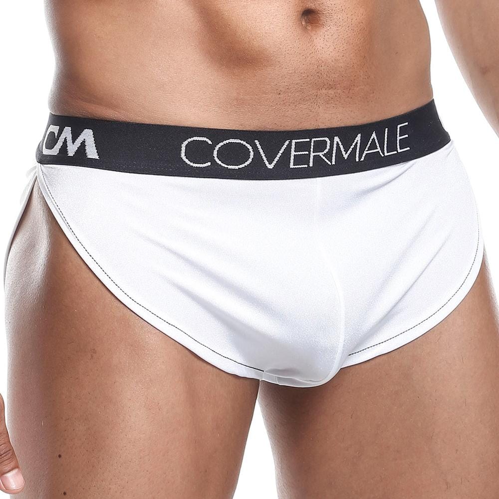 CSMARTE Men's Thong Underwear G-String Pouch Mesh Translucent Low