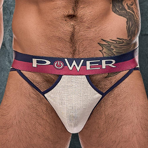 Male Power 302246 French Terry Cutout Moonshine